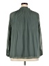 DR2 Green 3/4 Sleeve Blouse Size 2X - photo 2
