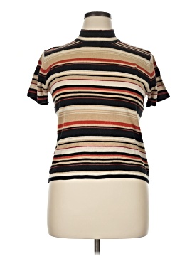 Kasper And Co. Short Sleeve Turtleneck