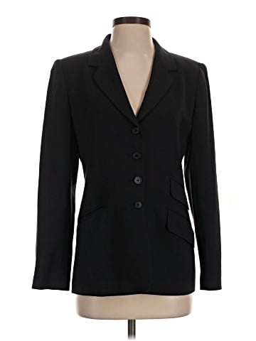 Linda Allard Ellen Tracy Wool Blazer (view 1)