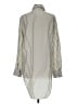 Rag & Bone Stripes Silver Ivory Long Sleeve Blouse Size S - photo 2