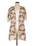 Liberty Love 100% Polyester Tan Kimono Size XL - photo 1