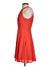 Express 100% Polyester Solid Orange Cocktail Dress Size 4 - photo 5