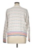 Lands' End 100% Cotton Print White Pullover Sweater Size XL - photo 2