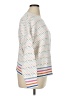 Lands' End 100% Cotton Print White Pullover Sweater Size XL - photo 4