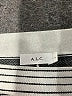 A.L.C. Stripes Gray Casual Skirt Size L - photo 4