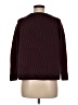 Lands' End 100% Cotton Burgundy Pullover Sweater Size M - photo 2