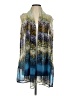 Coldwater Creek 100% Polyester Blue Kimono Size P (petite) - photo 1