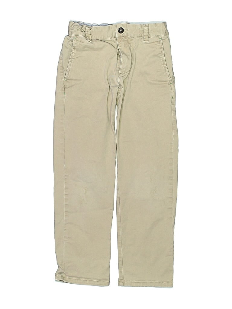 Pre-owned Mini Boden Kids' Khaki Pant In Tan
