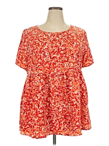 Emery Rose Short Sleeve Blouse (view 1)