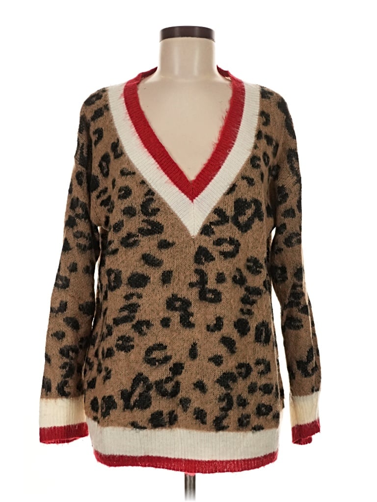 Pre-owned Idem Ditto Pullover Sweater In Brown