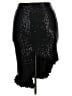 Unbranded 100% Polyester Black Formal Skirt Size XXL - photo 2