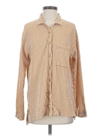 FP BEACH Long Sleeve Button-Down Shirt (view 1)