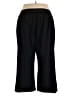 Catherines Solid Black Casual Pants Size 3X - photo 2