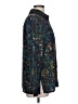 Derek Lam 100% Polyester Tweed Black Long Sleeve Blouse Size L - photo 4