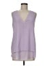Dance & Marvel 100% Polyester Purple Sleeveless Blouse Size M - photo 1