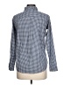 Lands' End 100% Cotton Checkered-gingham Blue Long Sleeve Button-Down Shirt Size L - photo 2