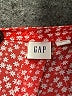 Gap 100% Polyester Print Orange Casual Dress Size S (tall) - photo 7