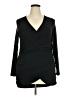 Torrid Black Long Sleeve Blouse Size 2X Plus (2) - photo 1