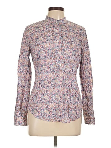 Liberty Art Fabrics for J.Crew Long Sleeve Blouse (view 1)