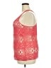 Maurices 100% Cotton Red Sleeveless Top Size 16 (1) - photo 5