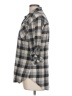 Sandra Plaid Gray 3/4 Sleeve Blouse Size L - photo 5