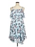 Torrid Floral Blue Casual Dress Size 2X Plus (2) - photo 2