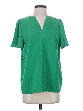 Maison D' Amelie Short Sleeve Blouse