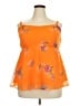 Torrid Orange Sleeveless Blouse Size 2X Plus (2) - photo 1