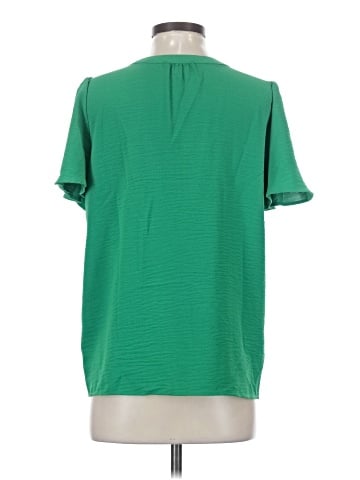 Maison d' Amelie Short Sleeve Blouse (view 2)