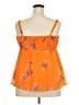 Torrid Orange Sleeveless Blouse Size 2X Plus (2) - photo 2