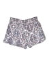 Rebecca Taylor 100% Polyester Paisley Blue Shorts Size 4 - photo 2