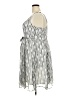 Torrid Stripes Gray Casual Dress Size 2X Plus (2) - photo 5