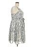 Torrid Stripes Gray Casual Dress Size 2X Plus (2) - photo 4