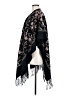 Rachel Zoe 100% Polyester Black Poncho One size - photo 5