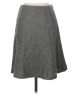 Calvin Klein Chevron-herringbone Gray Wool Skirt Size 2 (petite) - photo 1