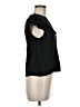 J.Crew 100% Viscose Black Short Sleeve Top Size M - photo 4