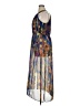 Spense 100% Polyester Tie-dye Blue Cocktail Dress Size XL (petite) - photo 5