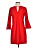 Express Solid Red Casual Dress Size S - photo 1