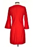 Express Solid Red Casual Dress Size S - photo 2