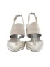 Tory Burch 100% Leather Ivory Heels Size 5 - photo 2