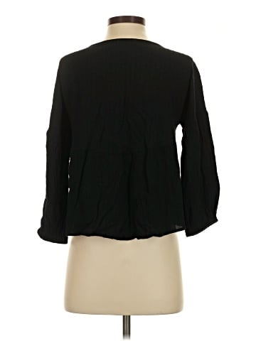 American Eagle Outfitters 3/4 Sleeve Blouse (view 2)