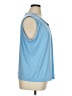 Southern Lady Blue Sleeveless Blouse Size XL - photo 4