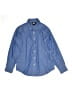Lands' End 100% Cotton Blue Long Sleeve Button-Down Shirt Size 12 - photo 1