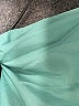 Unbranded 100% Polyester Teal Cocktail Dress Size 6 - photo 4