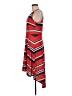 Cato Stripes Red Casual Dress Size M - photo 5