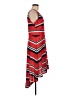 Cato Stripes Red Casual Dress Size M - photo 4