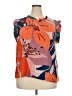 DR2 100% Polyester Orange Sleeveless Blouse Size XXL - photo 1