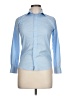 Nordstrom Blue Long Sleeve Button-Down Shirt Size 12 - photo 1
