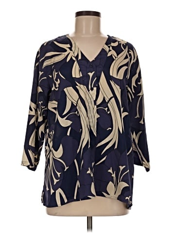 Isaac Mizrahi New York 3/4 Sleeve Blouse (view 1)