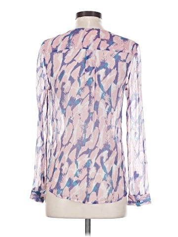 Maeve Long Sleeve Silk Top (view 2)
